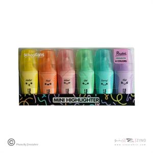 علامت زن6رنگ مینی گریپ دار اسکول فنز کد925003